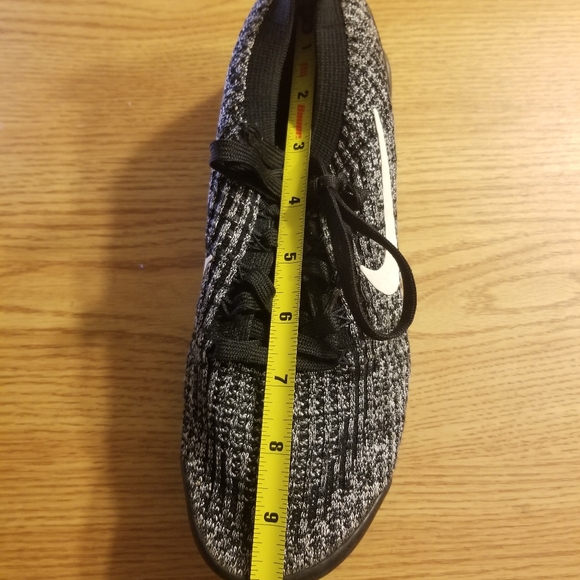 Nike Air Vapormax Flyknit 3 Women Size 8? Oreo Black White Running Shoes  *READ* - Picture 7 of 7